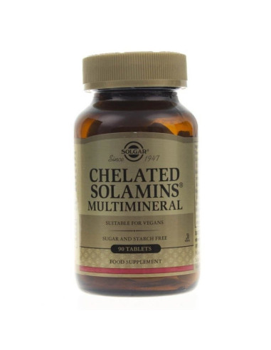 Chelated Solamins Multimineral - Sole Mineralne Chelaty (90 Tabl.)