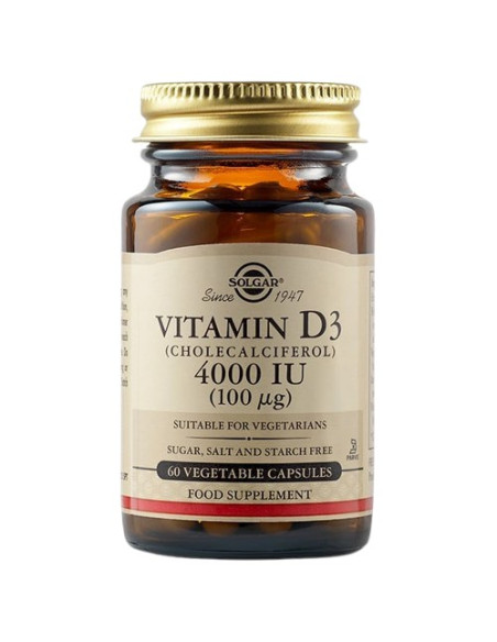 Witamina D3 4000 Iu 100 Mcg (60 Kaps.)