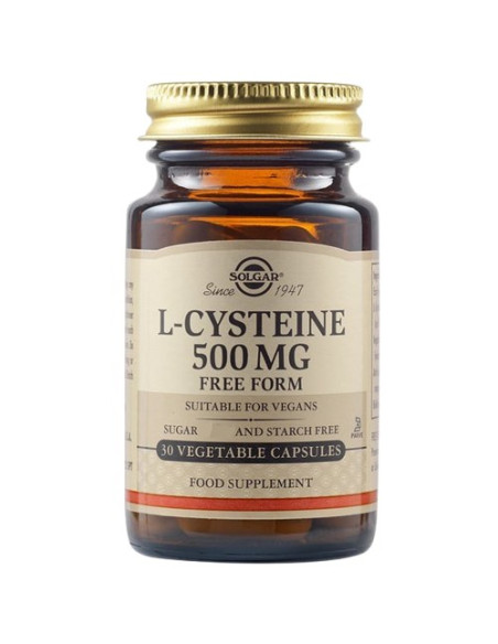 L-Cysteina 500 Mg (30 Kaps.)