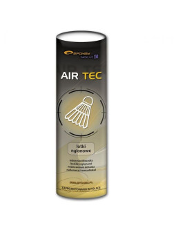 Lotki do badmintona plastikowe-6szt/ air tec 83431