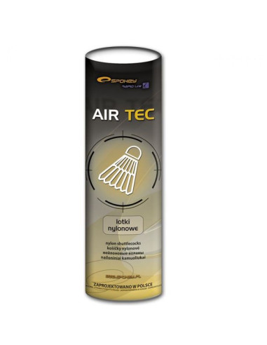 Lotki do badmintona plastikowe-6szt/ air tec 83431