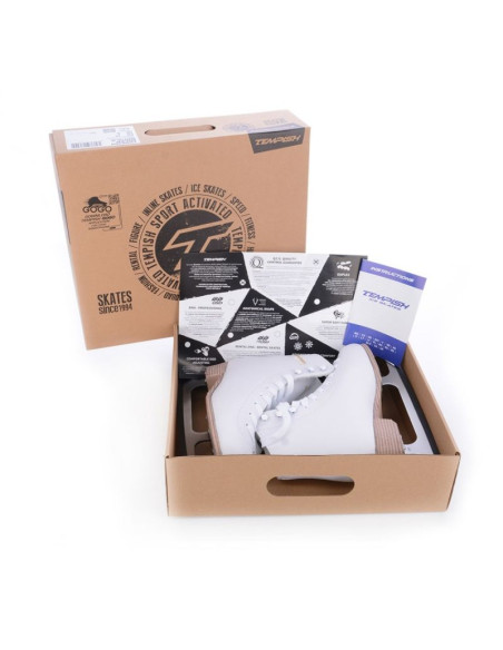 Łyżwy figurowe tempish dream white ii w