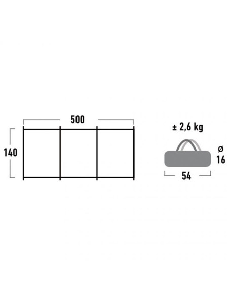 Parawan plażowy high peak mistral 10015