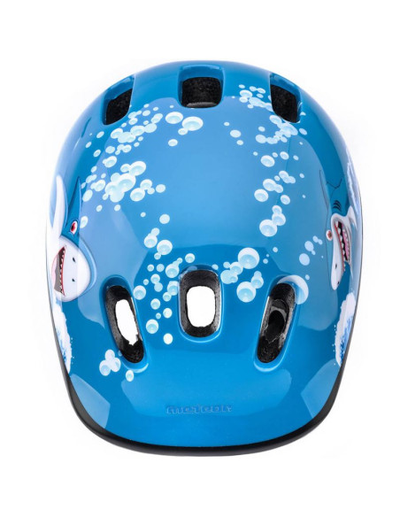 Kask rowerowy meteor ks06 baby shark roz xs 44-48cm jr 24828