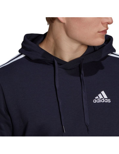 Bluza adidas essentials fleece 3-stripes hoodie m gk9073