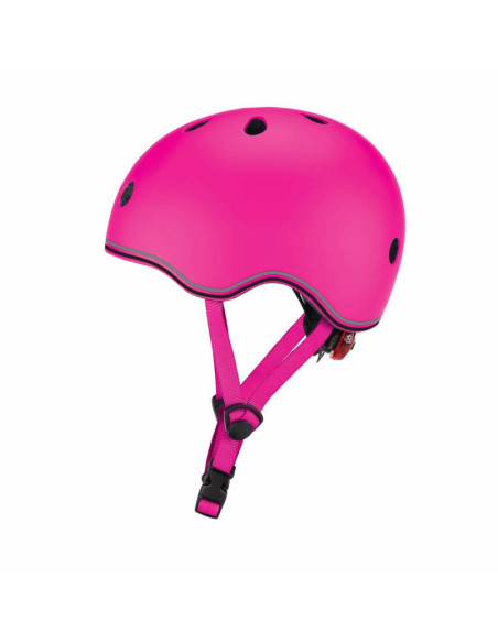 Kask globber neon pink jr 506