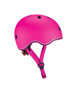 Kask globber neon pink jr 506 2