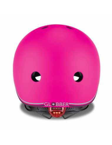 Kask globber neon pink jr 506