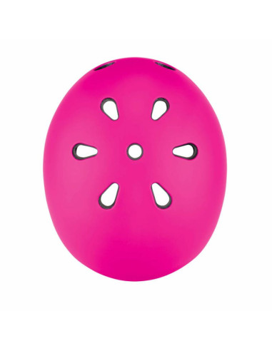 Kask globber neon pink jr 506