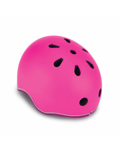 Kask globber neon pink jr 506