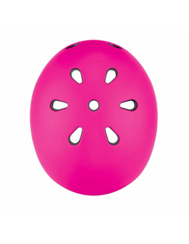 Kask globber neon pink jr 506