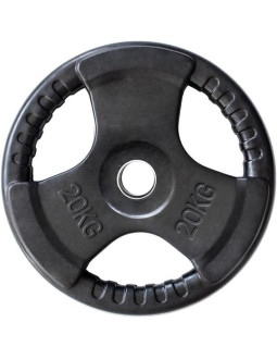 Talerz olimpijski ogumowany 20 kg hms tok20 2