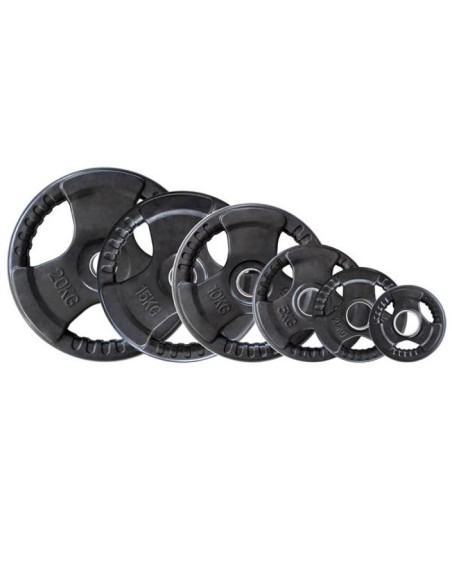 Talerz olimpijski ogumowany 20 kg hms tok20