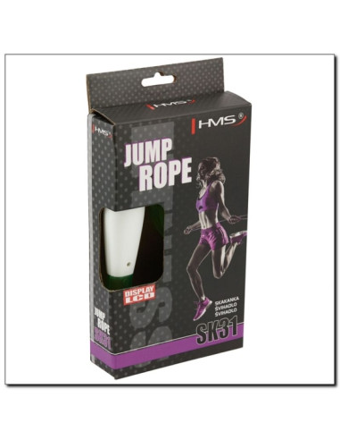 Skakanka z licznikiem lcd hms sk31