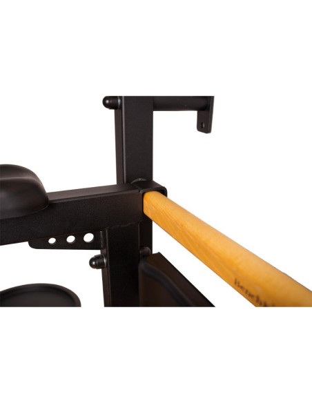 Drabinka gimnastyczna drążek poręcz i ławka benchk 733b