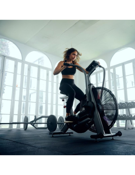 Half human rower powietrzny air bike