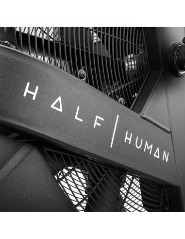 Half human rower powietrzny air bike