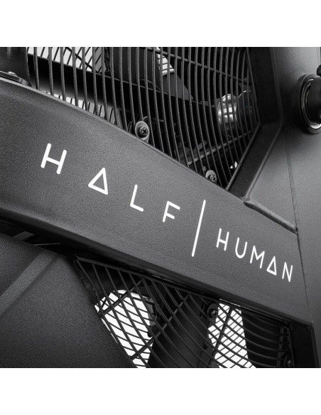 Half human rower powietrzny air bike