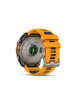 Zegarek garmin fenix 8 amoled sapphire titanium spark orange 2