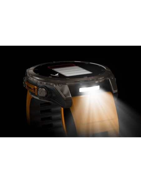 Zegarek garmin fenix 8 amoled sapphire titanium spark orange