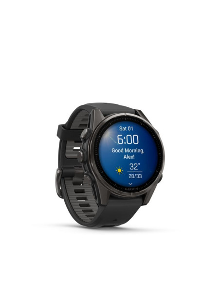 Zegarek garmin fenix 8 43mm amoled sapphire 010