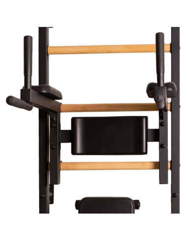 Drabinka gimnastyczna regulowany drążek i poręcz benchk 732b