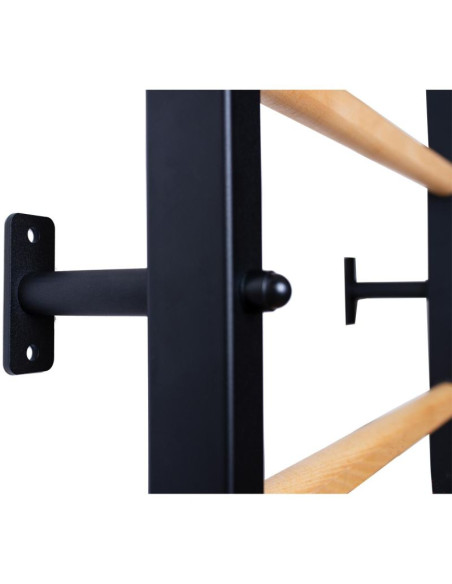 Drabinka gimnastyczna regulowany drążek i poręcz benchk 732b