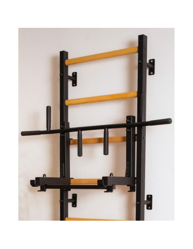 Drabinka gimnastyczna regulowany drążek i poręcz benchk 732b