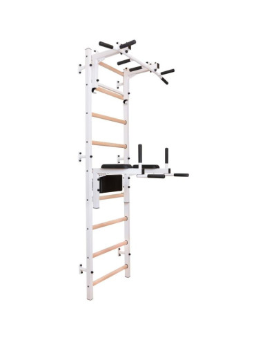 Drabinka gimnastyczna regulowany drążek i poręcz benchk 732w