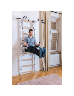 Drabinka gimnastyczna regulowany drążek i poręcz benchk 732w 2