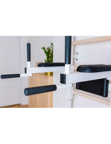 Drabinka gimnastyczna regulowany drążek i poręcz benchk 732w