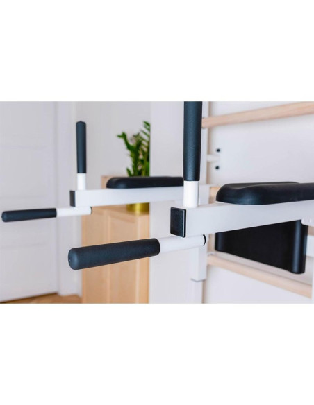 Drabinka gimnastyczna regulowany drążek i poręcz benchk 732w