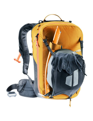 Plecak deuter alproof lite 20 sl - cinnamon/black + czujnik garmin hrm dual