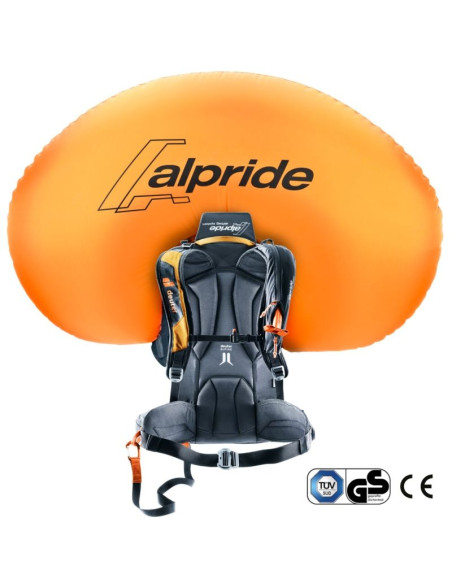 Plecak deuter alproof lite 20 sl - cinnamon/black + czujnik garmin hrm dual