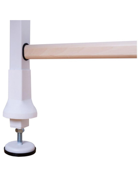 Drabinka gimnastyczna drążek poręcz akcesoria dziecięce biały mat benchk 413