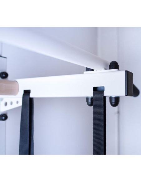 Drabinka gimnastyczna drążek poręcz akcesoria dziecięce biały mat benchk 413