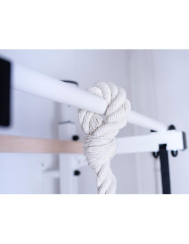 Drabinka gimnastyczna drążek poręcz akcesoria dziecięce biały mat benchk 413