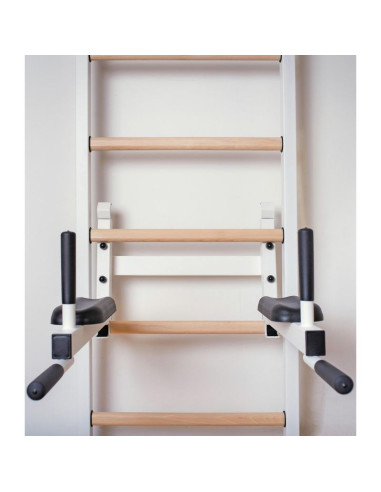 Drabinka gimnastyczna drążek poręcz akcesoria dziecięce biały mat benchk 413