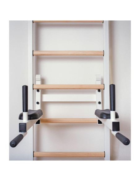 Drabinka gimnastyczna drążek poręcz akcesoria dziecięce biały mat benchk 413