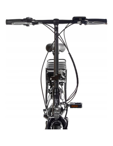 Rower elektryczny składany snapp city-e grafit