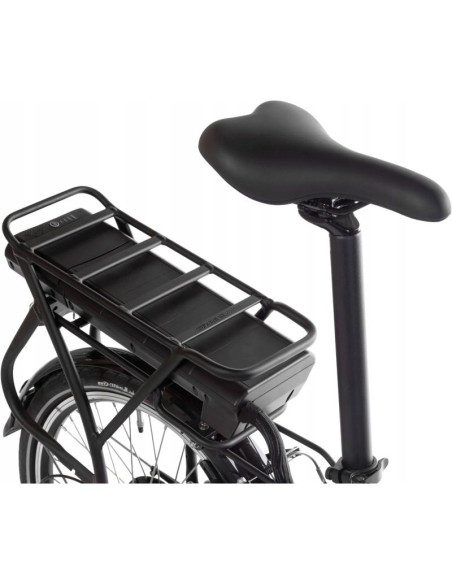 Rower elektryczny składany snapp city-e grafit