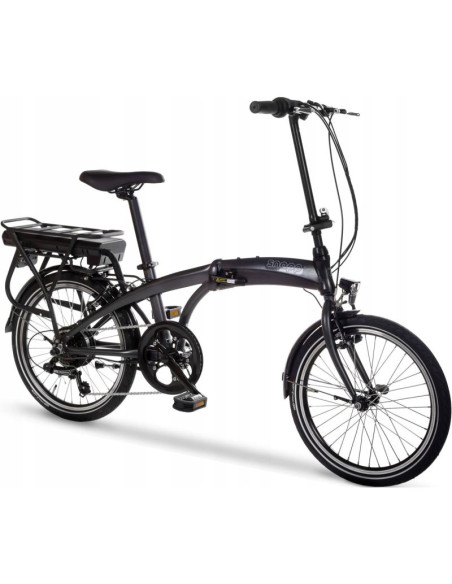 Rower elektryczny składany snapp city-e grafit