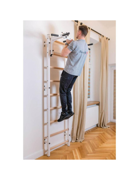 Drabinka gimnastyczna z regulowanym metalowym drążkiem 731w benchk