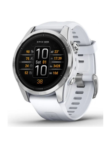 Zegarek garmin epix pro (gen 2) 42mm ss whitestone