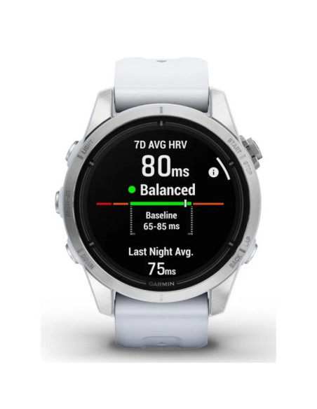 Zegarek garmin epix pro (gen 2) 42mm ss whitestone