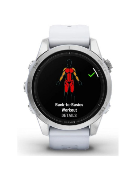 Zegarek garmin epix pro (gen 2) 42mm ss whitestone