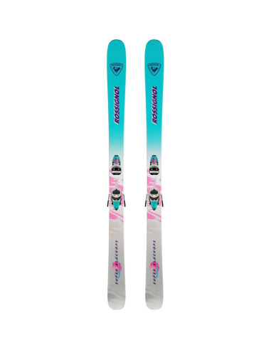 Zestaw narciarskie rossignol super blackops 98 open pivot15