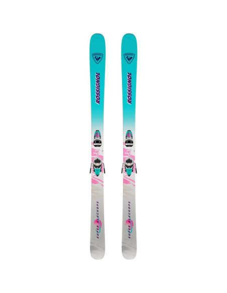 Zestaw narciarskie rossignol super blackops 98 open pivot15