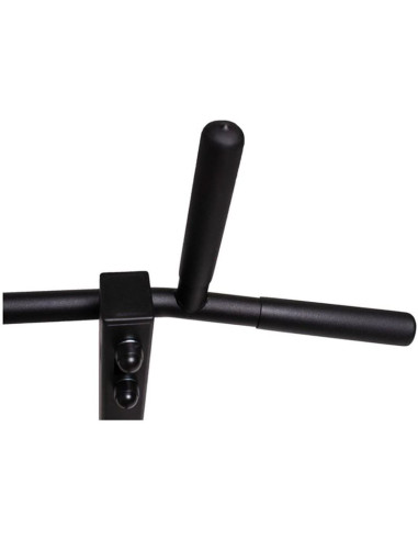 Drabinka gimnastyczna drewniano metalowa z drewnianym drążkiem i akcesoriami benchk 221b a076