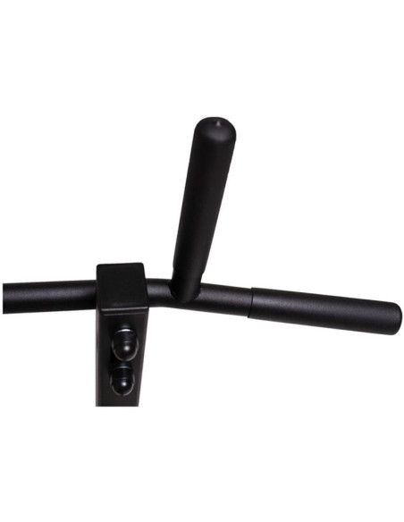 Drabinka gimnastyczna drewniano metalowa z drewnianym drążkiem i akcesoriami benchk 221b a076